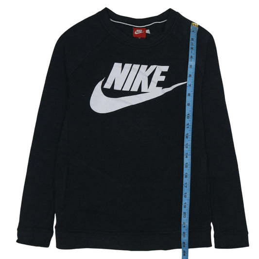 Mens UK Size S Nike Black Pullover Sweatshirt