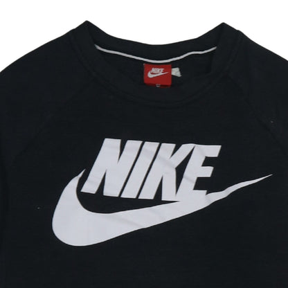 Mens UK Size S Nike Black Pullover Sweatshirt