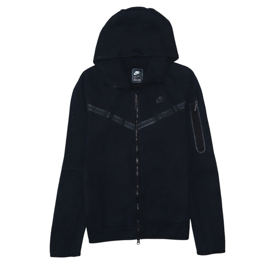 Mens UK Size S Nike Black Full Zip Hoodie