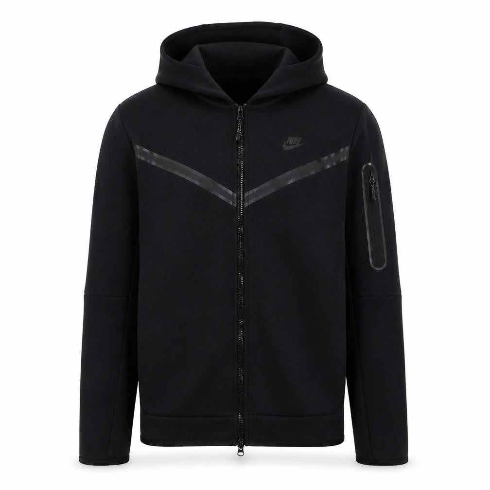 Mens UK Size S Nike Black Full Zip Hoodie