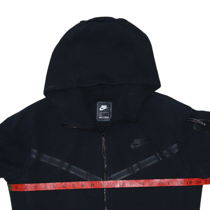 Mens UK Size S Nike Black Full Zip Hoodie