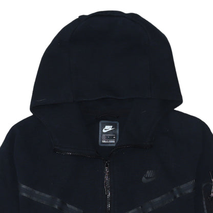 Mens UK Size S Nike Black Full Zip Hoodie