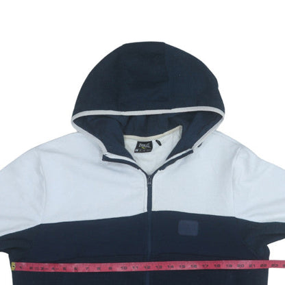 Mens UK Size XL Everlast Blue Full Zip Hoodie