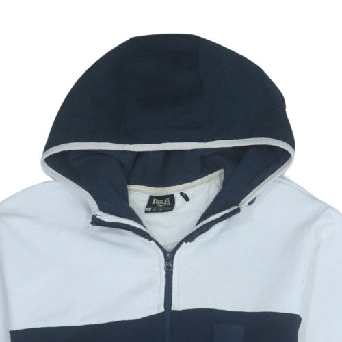 Mens UK Size XL Everlast Blue Full Zip Hoodie