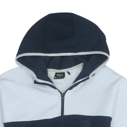 Mens UK Size XL Everlast Blue Full Zip Hoodie