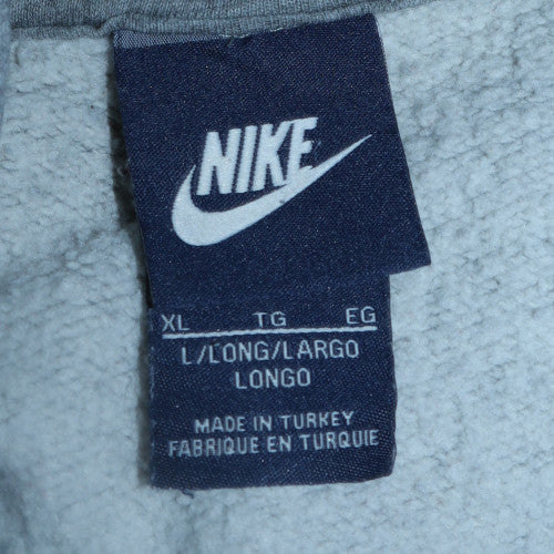 Womens UK Size XL Nike Grey Pullover Hoodie