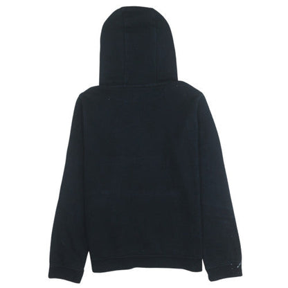Nike Boys Black Pullover Hoodie L Logo Fleece Sweatshirt