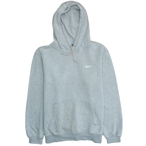 Womens UK Size L Nike Grey Pullover Hoodie