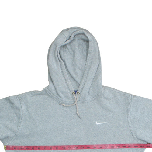 Womens UK Size L Nike Grey Pullover Hoodie