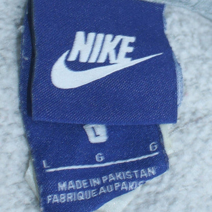 Womens UK Size L Nike Grey Pullover Hoodie