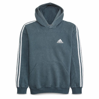 Mens UK Size M adidas Blue Pullover Hoodie