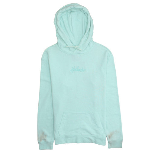 Mens UK Size S Hollister Blue Pullover Hoodie