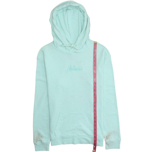Mens UK Size S Hollister Blue Pullover Hoodie