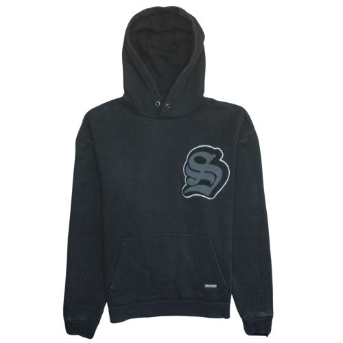 Mens UK Size S Snipes Black Pullover Hoodie