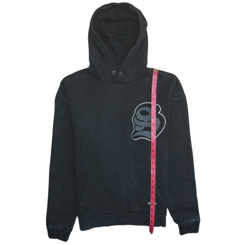 Mens UK Size S Snipes Black Pullover Hoodie