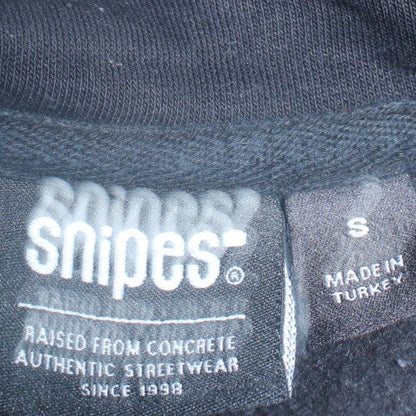 Mens UK Size S Snipes Black Pullover Hoodie