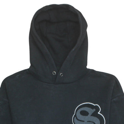 Mens UK Size S Snipes Black Pullover Hoodie