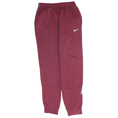 Mens UK Size M Nike Regular Fit Jogger Red Trousers