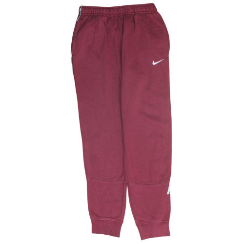 Mens UK Size M Nike Regular Fit Jogger Red Trousers