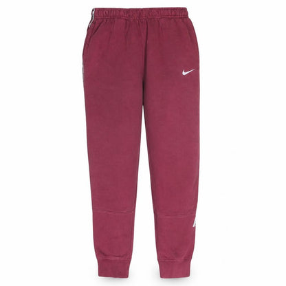 Mens UK Size M Nike Regular Fit Jogger Red Trousers