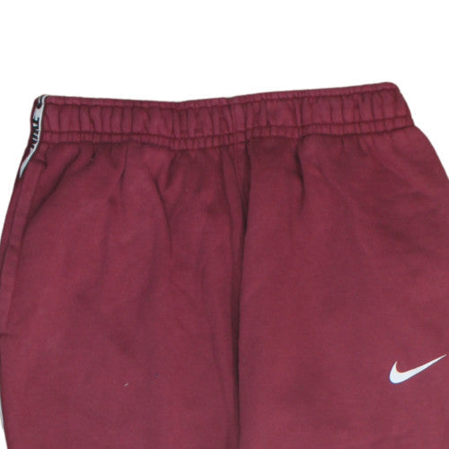 Mens UK Size M Nike Regular Fit Jogger Red Trousers