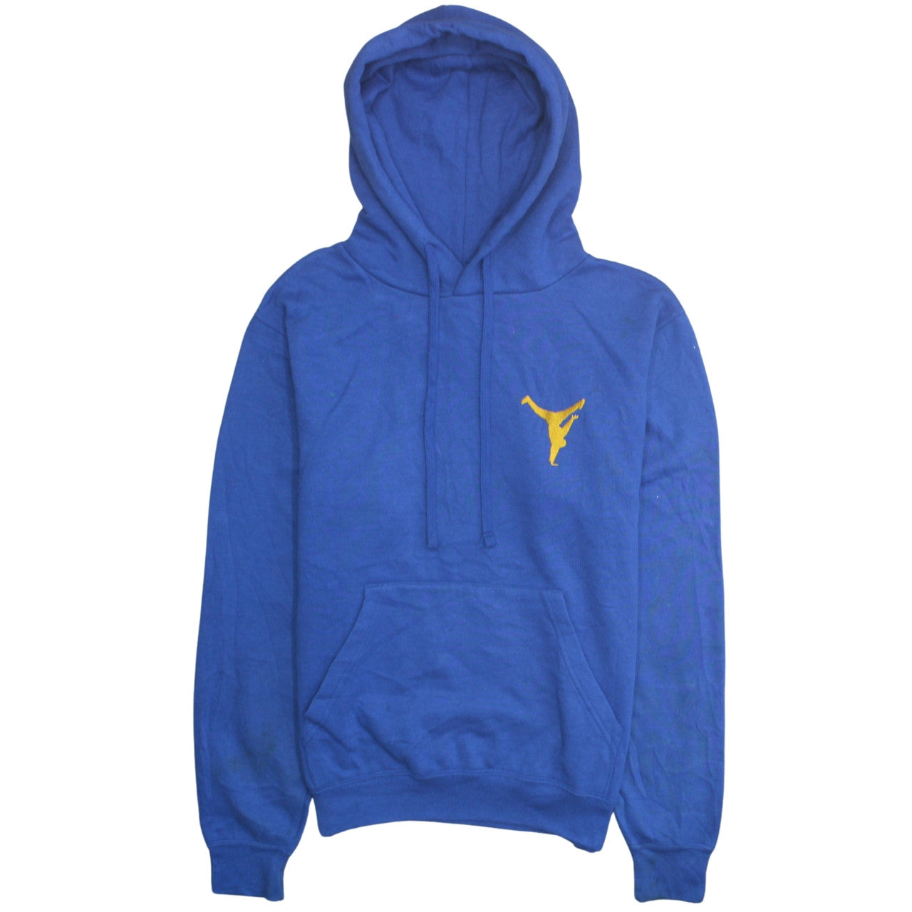 Mens UK Size S Russell Blue Pullover Hoodie