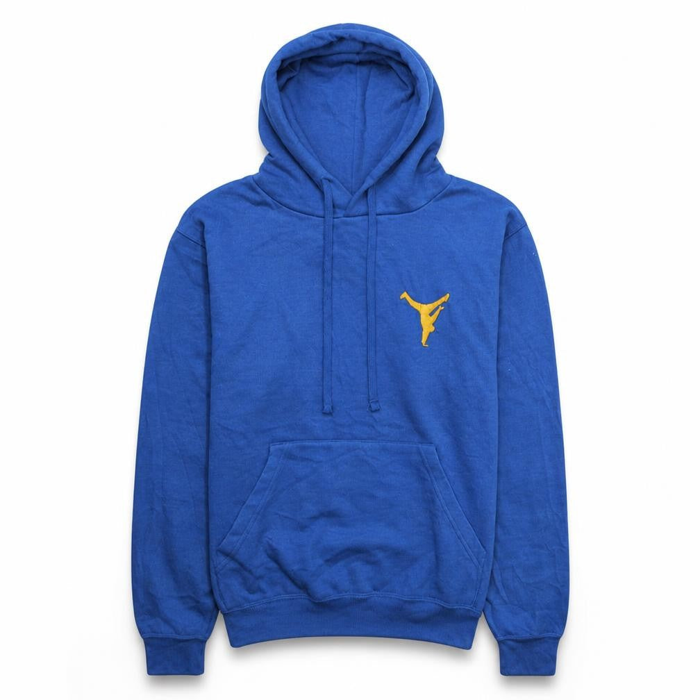 Mens UK Size S Russell Blue Pullover Hoodie