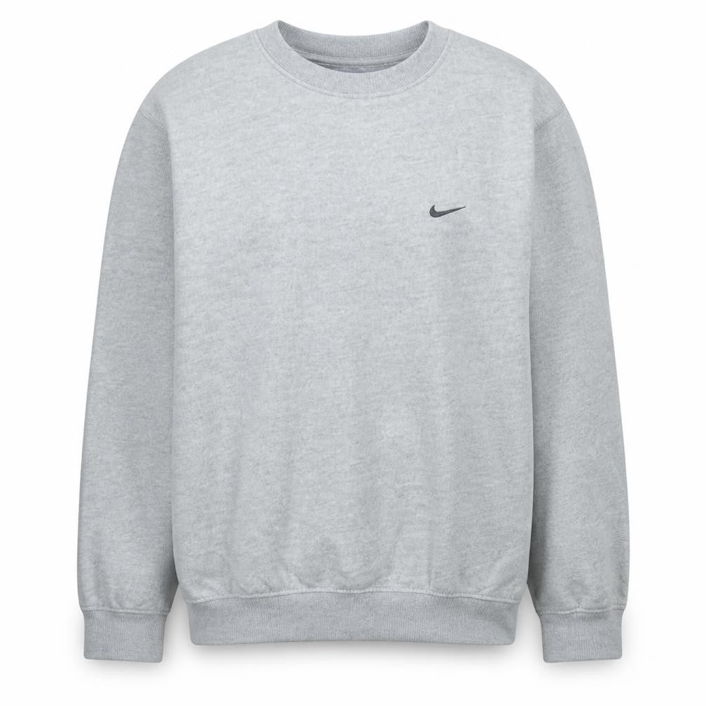 Mens UK Size L Nike Grey Pullover Sweatshirt