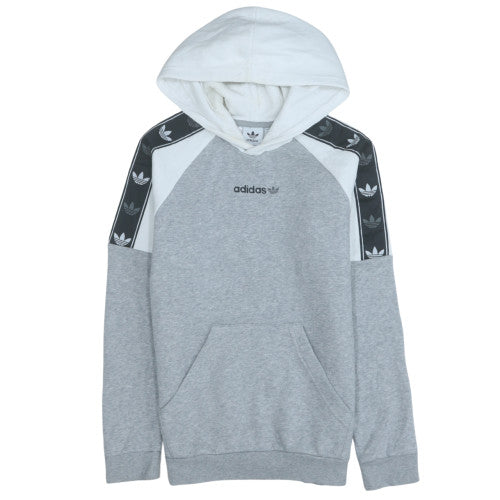 Boys UK Size 11-12 Years adidas Grey Pullover Hoodie