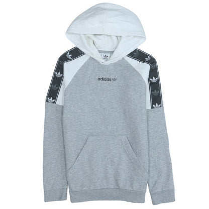 Boys UK Size 11-12 Years adidas Grey Pullover Hoodie