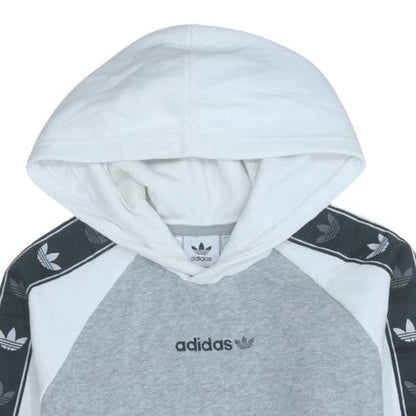 Boys UK Size 11-12 Years adidas Grey Pullover Hoodie