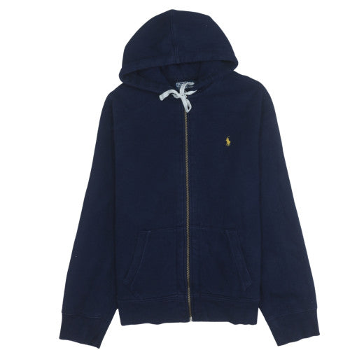 Boys UK Size XL Ralph Lauren Blue Full Zip Hoodie