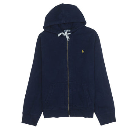 Boys UK Size XL Ralph Lauren Blue Full Zip Hoodie
