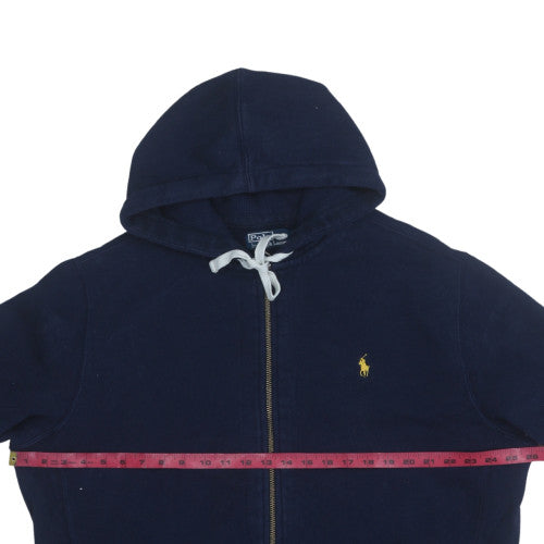 Boys UK Size XL Ralph Lauren Blue Full Zip Hoodie