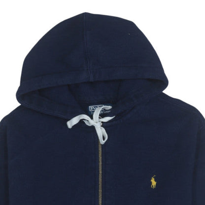 Boys UK Size XL Ralph Lauren Blue Full Zip Hoodie