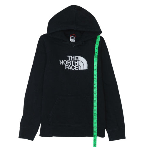 Womens UK Size M The North Face Black Pullover Hoodie