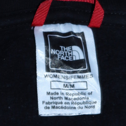 Womens UK Size M The North Face Black Pullover Hoodie