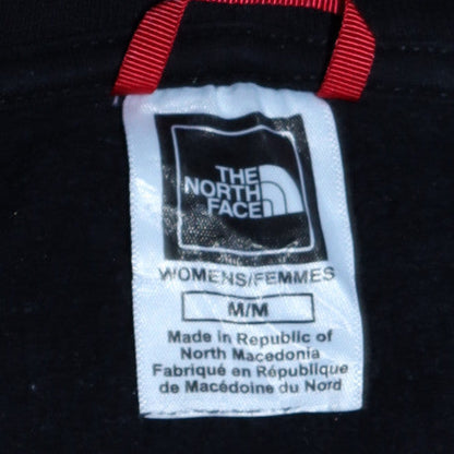 Womens UK Size M The North Face Black Pullover Hoodie