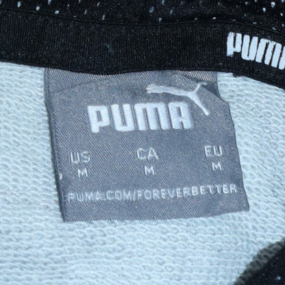 Mens UK Size M PUMA Grey Pullover Hoodie