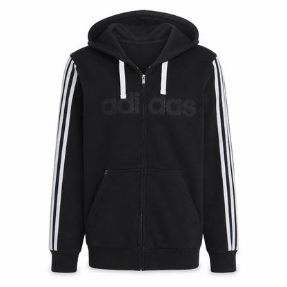 Mens UK Size M adidas Black Full Zip Hoodie