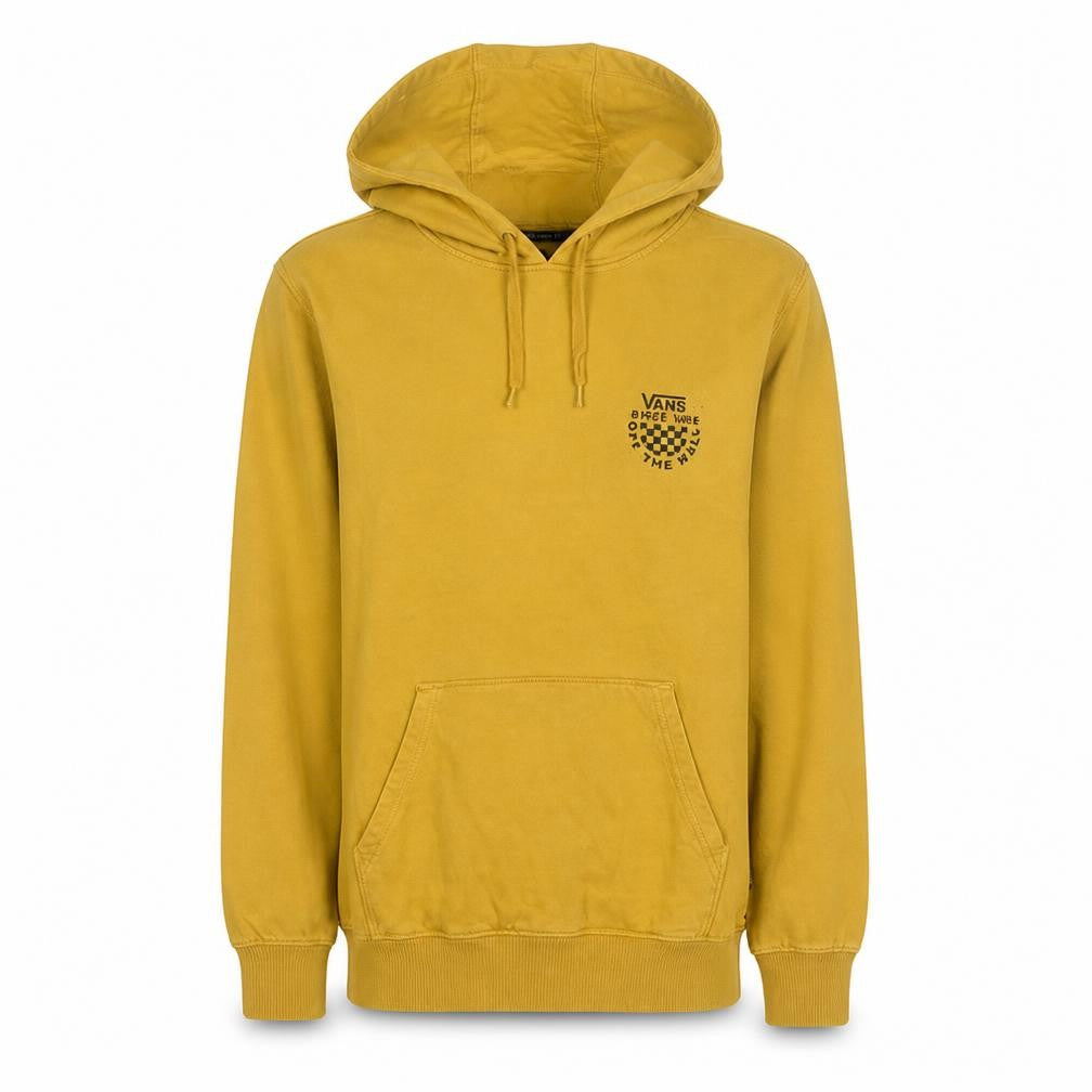 Mens UK Size XS VANS Yellow Pullover Hoodie