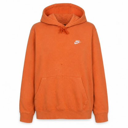 Womens UK Size L Nike Orange Pullover Hoodie