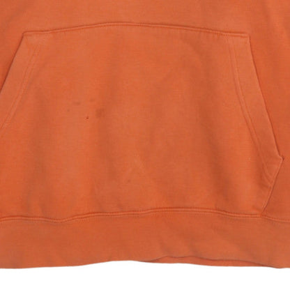 Womens UK Size L Nike Orange Pullover Hoodie