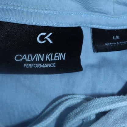 Mens UK Size L Calvin Klein Blue Pullover Hoodie