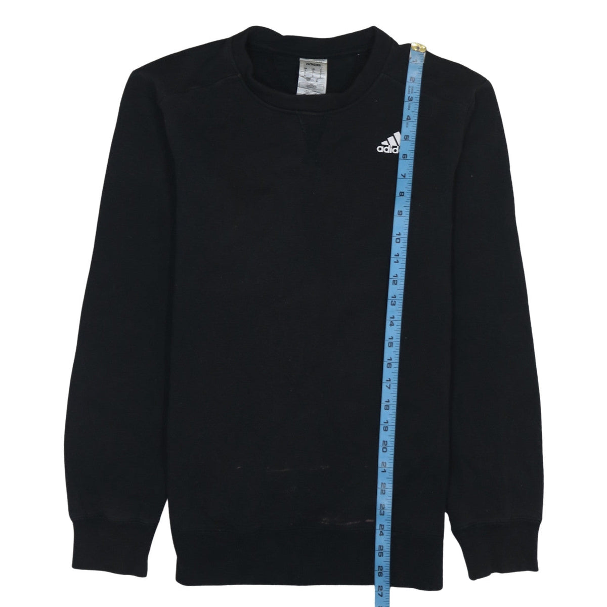 Mens UK Size S adidas Black Pullover Sweatshirt