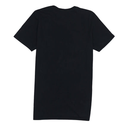 Nike Men's Black Red Swoosh Athletic Cut Cotton T-Shirt Size S