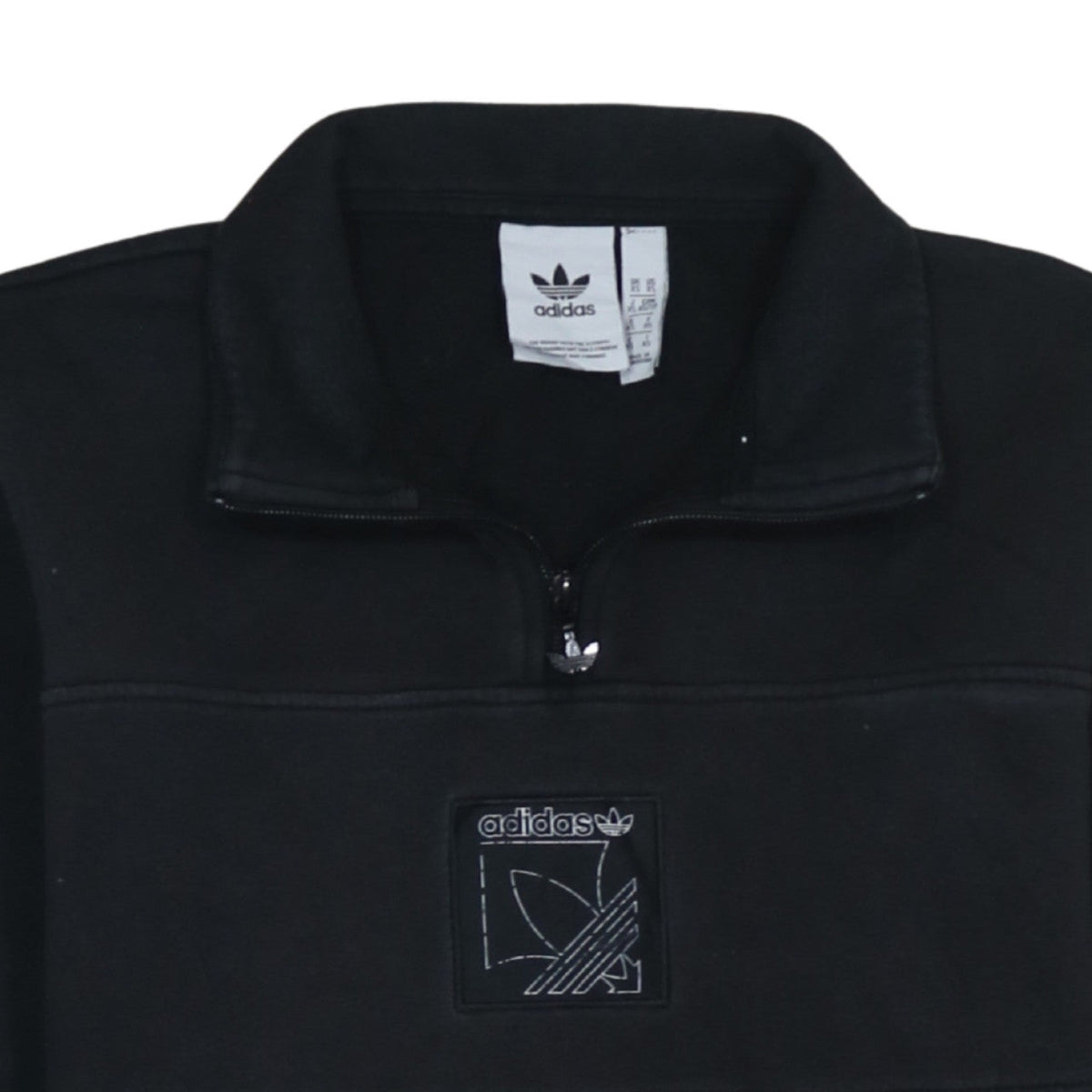 Mens UK Size XS adidas Black Pullover Sweatshirt