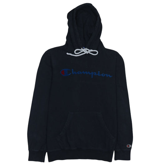 Mens UK Size S Champion Black Pullover Hoodie