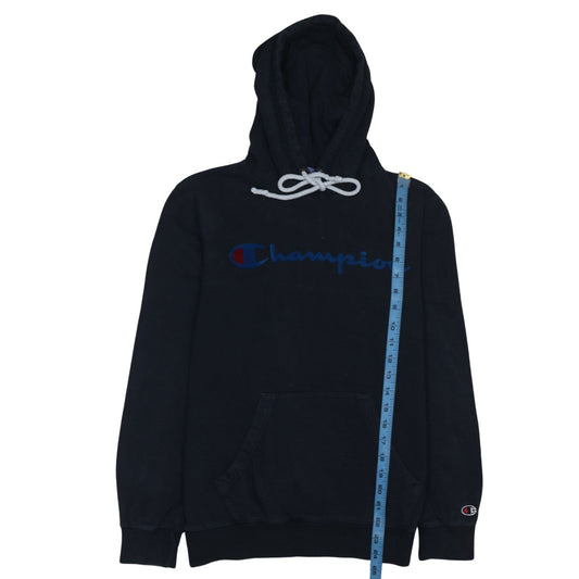 Mens UK Size S Champion Black Pullover Hoodie