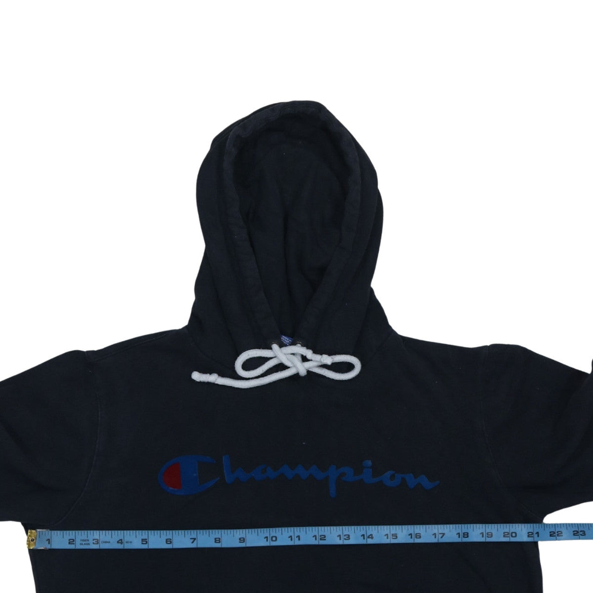 Mens UK Size S Champion Black Pullover Hoodie